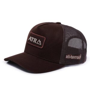Gorra Mountain Tag Marrón