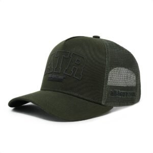 Gorra verde logo negro ATR489